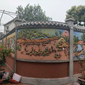 Tranh ghép mảnh đồng quê