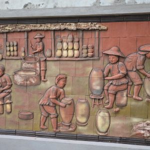 Tranh ghép mảnh cách điệu M2