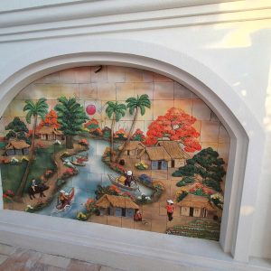 Alternative view of Tranh ghép mảnh cách điệu