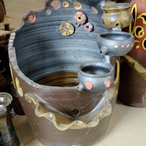Thác nước tiểu cảnh mới